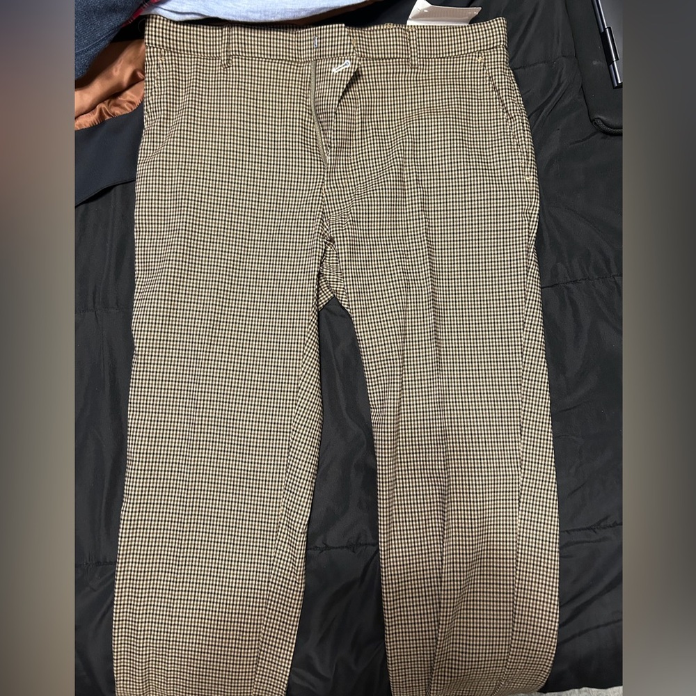 NWT Tommy Hilfiger Men’s Tan Checkered Pants
